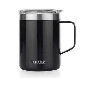 Schafer Iron Man Siyah 350 ml Kupa Termos