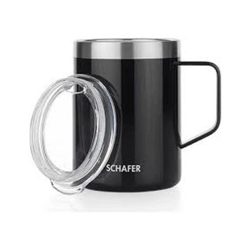 Schafer Iron Man Siyah 350 ml Kupa Termos