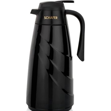 Schafer Kitchen House Mimoza 1.5 lt Siyah Cam Termos