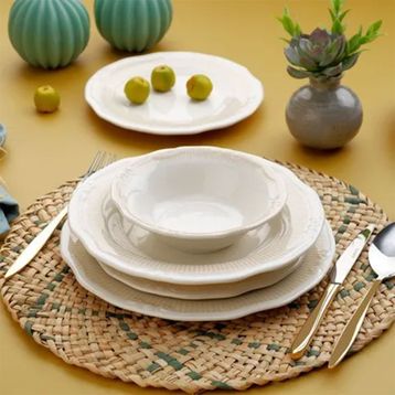 Schafer Nostalgia 24 Parça Krem Yemek Takımı
