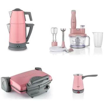 Schafer Pembe 4'lü Mega Elektro Kea Set