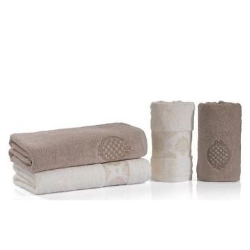 Schafer Premium Bej 4 Parça Hamam Seti