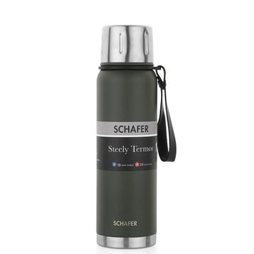 Schafer Steely 750 ml Yeşil Termos