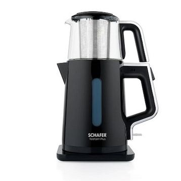 Schafer Teaform Plus Siyah Cam Çay Makinesi