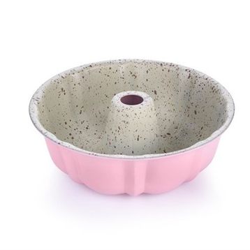 Schafer Vanille Granit Klasik 26 cm Pembe Kek Kalıbı