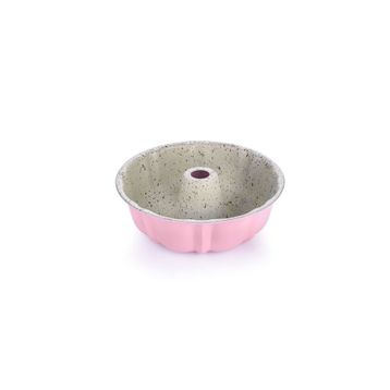 Schafer Vanille Granit Klasik 26 cm Pembe Kek Kalıbı