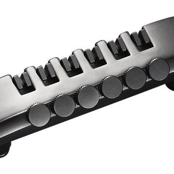 Schaller 12070400 Siyah Fiksli Elektro Gitar Kuyruğu