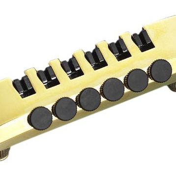 Schaller 12070500 Altın Fiksli Elektro Gitar Kuyruğu