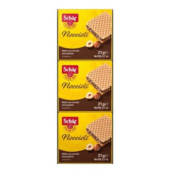 Schar Noccioli Glutensiz Kremalı Fındıklı Gofret 63 G (7 adet)