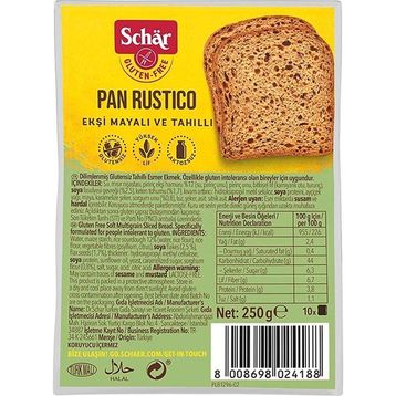 Schar Rustico lifli Ekmek 225 G
