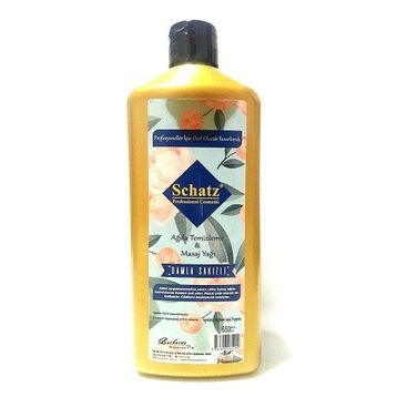 Schatz 650 ml Damla Sakızlı Masaj Yağı ve Profesyonel Ağda Temizleme