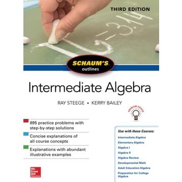 Schaum's Outline of Intermediate Algebra Third Edition