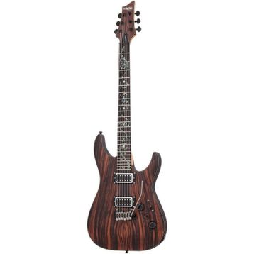Schecter C-1 Exotic Ebony Elektro Gitar