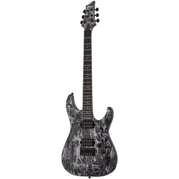 Schecter C-1 Silver Mountain Elektro Gitar