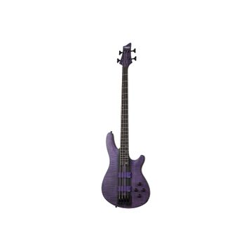 Schecter C-4 GT Satin Trans Purple Bas Gitar