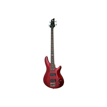 Schecter C-4 SGR Metallic Red Bas Gitar