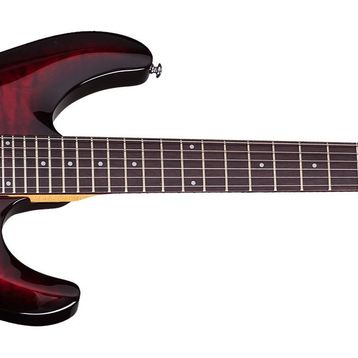 Schecter C-6 Plus See-Thru Cherry Burst Elektro Gitar