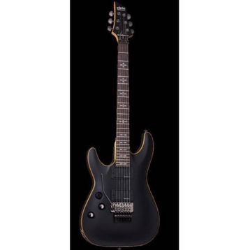 Schecter Demon-6 Aged Black Satin Elektro Gitar