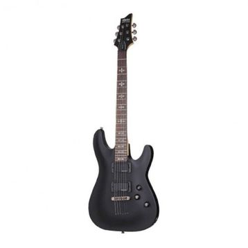 Schecter Demon-6 Aged Black Satin Elektro Gitar