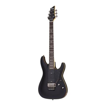 Schecter Demon-6 FR SBK Aged Black Satin Elektro Gitar