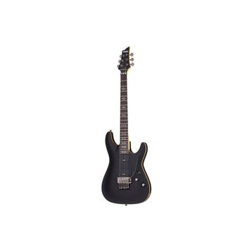 Schecter Demon-6 FR SBK Aged Black Satin Elektro Gitar