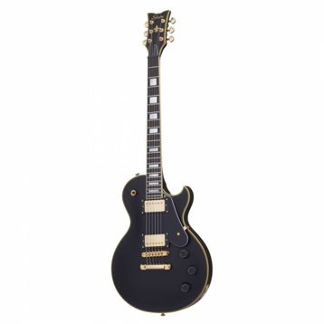 Schecter Solo 6 Custom-BLK Elektro Gitar