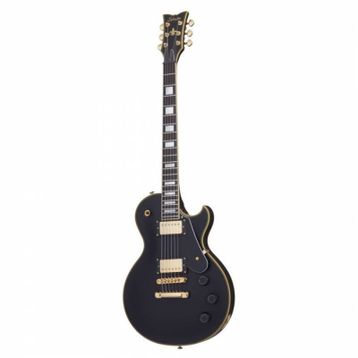 Schecter Solo 6 Custom-BLK Elektro Gitar
