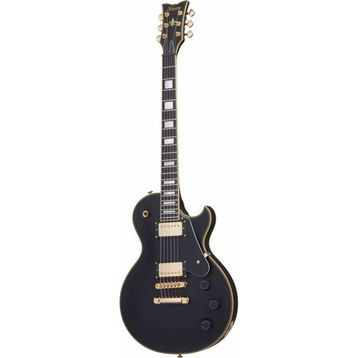Schecter Solo 6 Custom-BLK Elektro Gitar