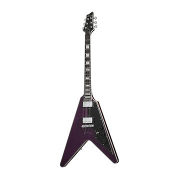 Schecter V-1 Custom Trans Purple Elektro Gitar