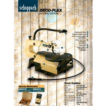 Scheppach DECO-FLEX Dekupaj Testere