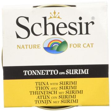 Schesir 85 gr Canton Balıklı ve Surimi Yaş Kedi Maması