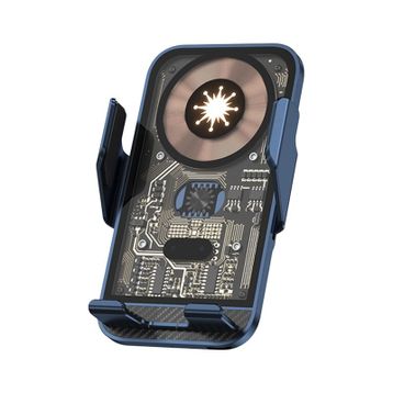 Schitec C10 15W Sensörlü Araç İçi Kablosuz Hızlı Şarj Aleti ve Telefon Tutucu