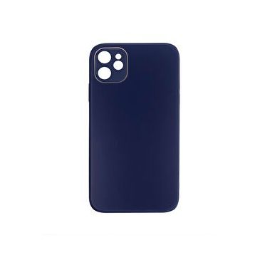 Schitec Deluxe İphone 12 Mat Lacivert Kılıf