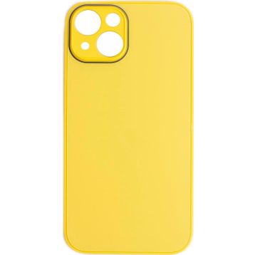 Schitec Deluxe İphone 14 Mat Sarı Kılıf