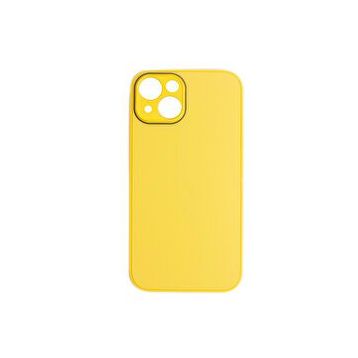 Schitec Deluxe İphone 14 Max Mat Sarı Kılıf