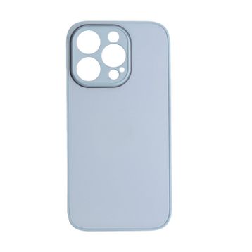 Schitec Deluxe İphone 14 Pro Mat Buz Mavisi Kılıf