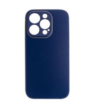 Schitec Deluxe İphone 14 Pro Mat Lacivert Kılıf