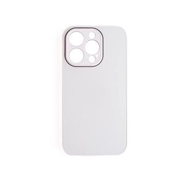 Schitec Deluxe İphone 14 Pro Max Mat Beyaz Kılıf