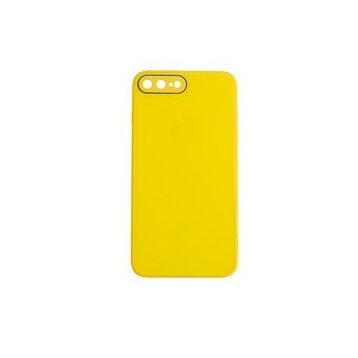 Schitec Deluxe İphone 7 Plus Mat Sarı Kılıf