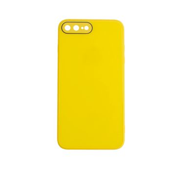 Schitec Deluxe İphone 7 Plus Mat Sarı Kılıf