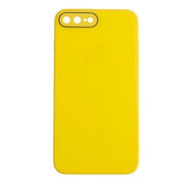 Schitec Deluxe İphone 7 Plus Mat Sarı Kılıf