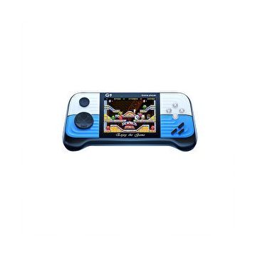 Schitec G9 Retro 3.0 inç Tv Bağlanan 2.Joystickli Mavi Oyun Konsolu