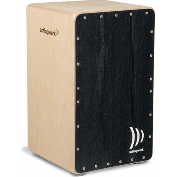 Schlagwerk CP5003 Precise OS Black Silver Cajon