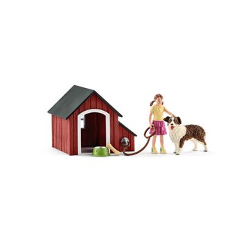 Schleich 42376 Köpek Kulübesi Figür