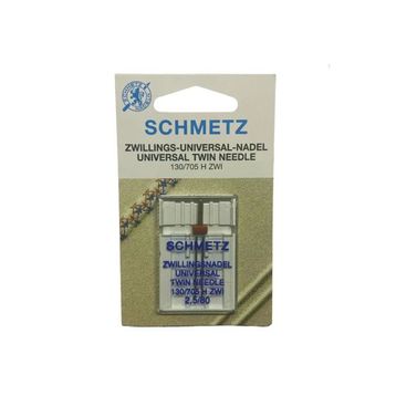 Schmetz 130/705 H ZWI 2.5/80 Ev Tipi Aile Dikiş Makinesi Çiftli Dikiş İğnesi