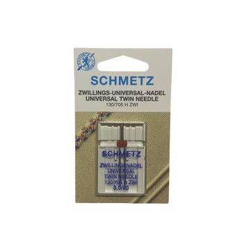 Schmetz 130/705 H ZWI 3.0/90 Ev Tipi Aile Dikiş Makinesi Çiftli Dikiş İğnesi
