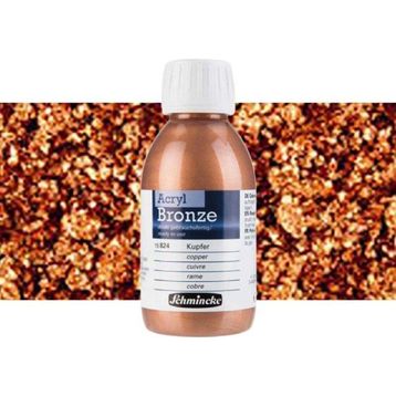 Schmincke 150 ML 824 Copper Acrylic Bronze Metal Akrilik Boya