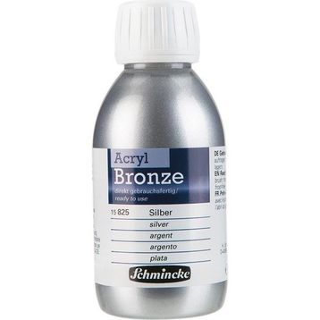 Schmincke 150 ML 825 Silver Acrylic Bronze Metal Akrilik Boya