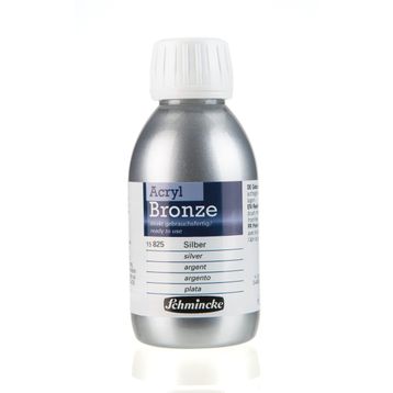 Schmincke 150 ML 825 Silver Acrylic Bronze Metal Akrilik Boya