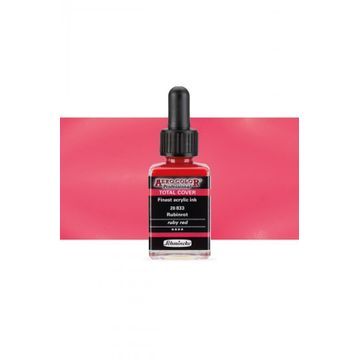 Schmincke 28 ml 833 Ruby Red Aero Color Akrilik Mürekkep